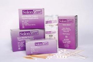 Hisopo de ginecología de 8 pulgadas con punta de rayón y vástago de plástico estéril