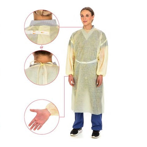 Universal Aami Level-2 Multi-Ply Isolation Gowns