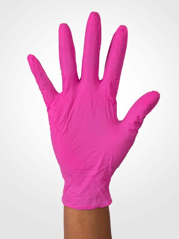 Gants en nitrile Aurelia Blush
