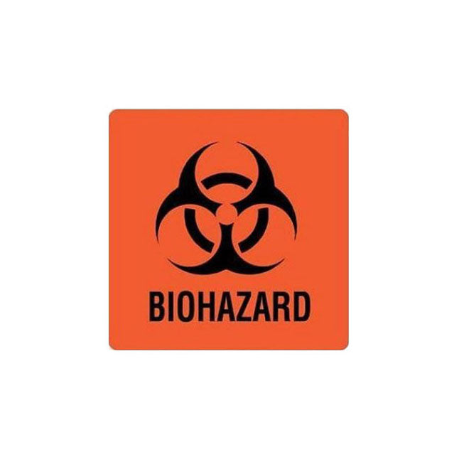 Glow in the Warning: Fluorescent Biohazard Label