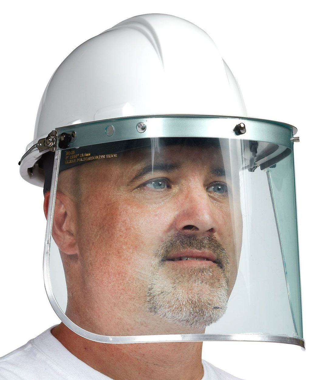 Soporte de aluminio resistente al calor con resorte de montaje ForceField (soporte para protector facial)
