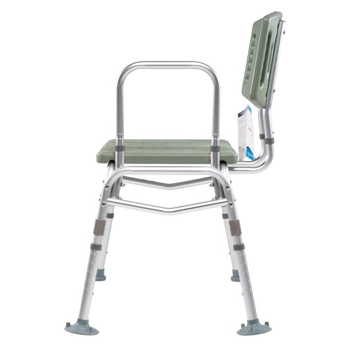 Dynarex Bariatric Tub Transfer Bench - Heavy Duty Shower Chair