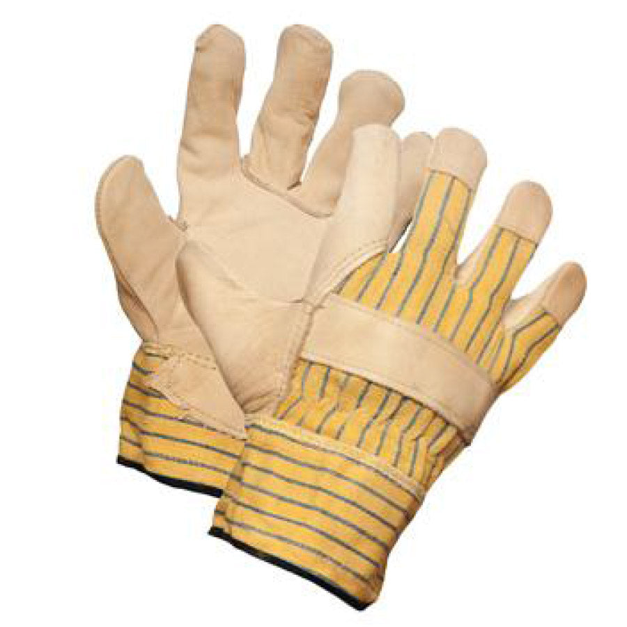 ForceField Cowgrain One Piece Beige Leather Palm Glove