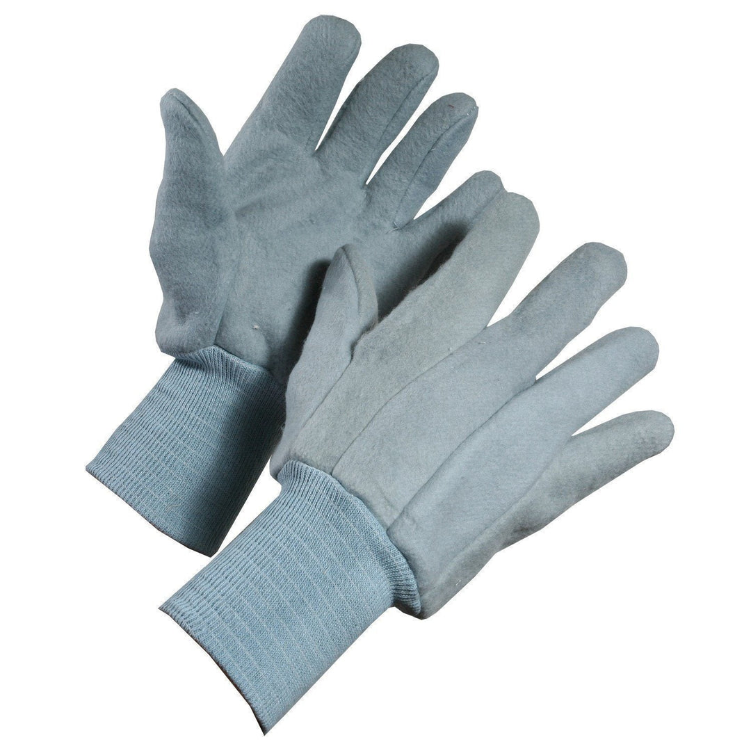 Gants de travail Forcefield Green Primate Fleece avec poignet tricoté