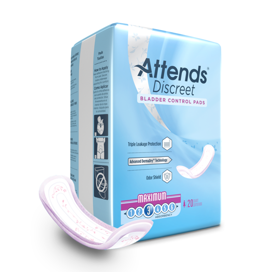 Asiste a las compresas máximas discretas Protección definitiva