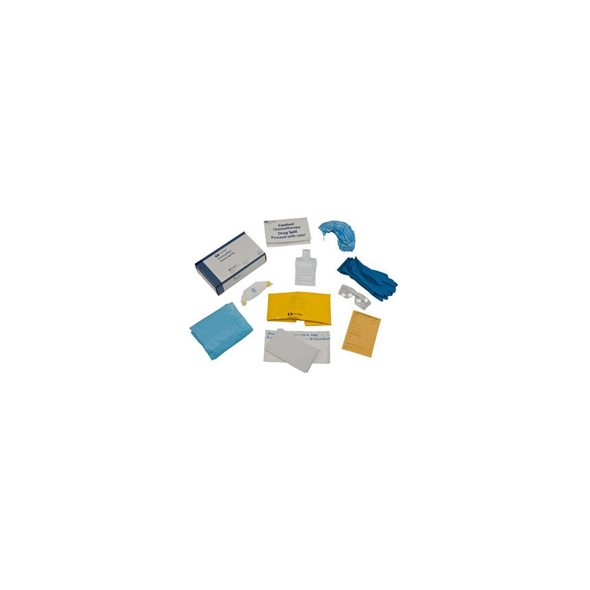 Kit para derrames de quimioterapia ChemoPlus™: limpieza segura y eficaz (bata de poliéster)