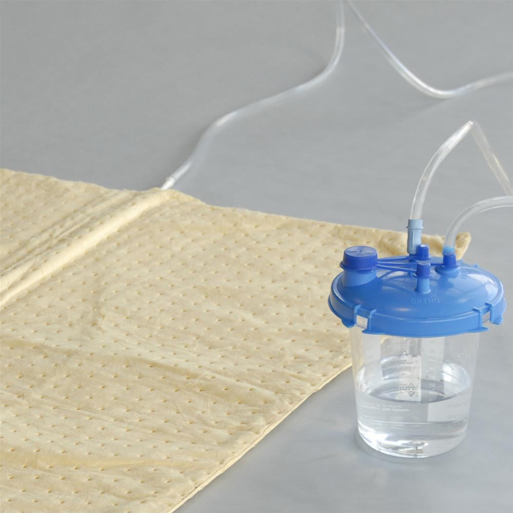 SurgiSafe EvacMat : solution efficace d'évacuation des fluides chirurgicaux