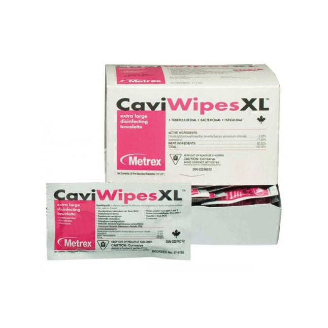 CaviWipes: Disinfect XL Surfaces, Individually Wrapped