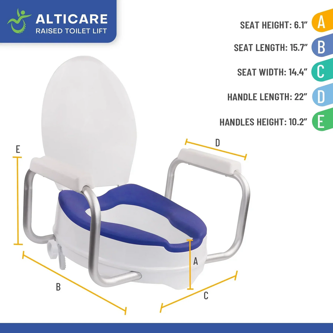 Raised Toilet Seats for Seniors: Making Sit-to-Stand Bathroom Routines Easier