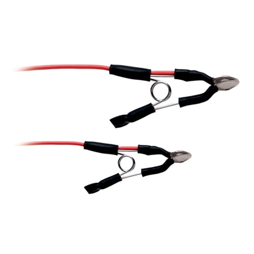 Natus reusable ear clip electrodes with Ag/AgCl contacts and 1.5mm touch-proof leads