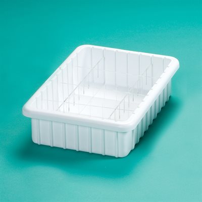 Set of 3.5-inch drawer dividers for organizing medical trays