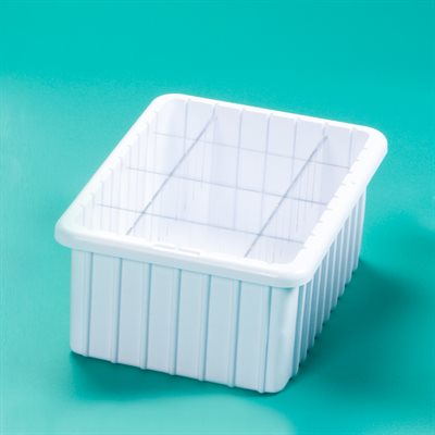 Set of 6-inch drawer organizing dividers for medical trays