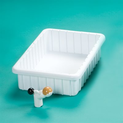 15x3.5x11 drawer organizing tray for medical cart and cabinet supply storage