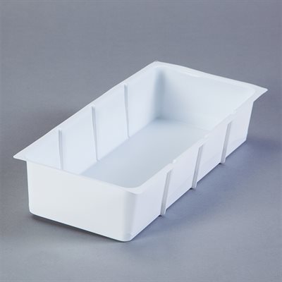 Pack of 5-inch disposable bin liners made from recycled plastic for infection control in medical environments