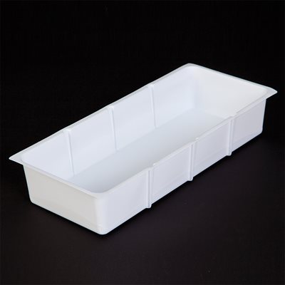 Pack of 25 disposable bin liners, 5 inches wide, made from recycled polystyrene for use in classic Lionville bins