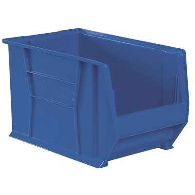 Supersized Akro Bin 12x12x20 inches, heavy-duty stackable storage bin, 2-pack, ideal for industrial and medical supply organization