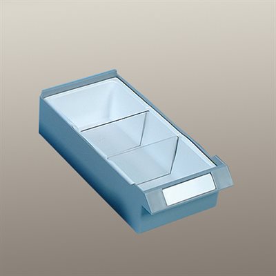 Set of two durable bin dividers for #17127 liner, used to enhance internal bin organization