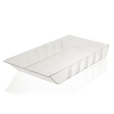 Omnicell G4 compatible bin 11x3x21 with angled front and label holder