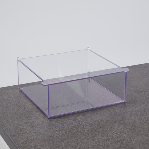 HCL countertop wipe dispenser for cleanroom wipes