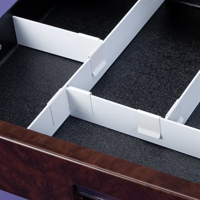 Divider Clip – Holds Two Plastic Strips for Crash Cart Divider Customization