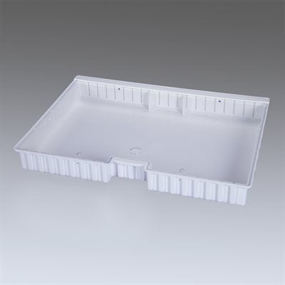 Full-Size Crash Cart Box with Clear Slide-In Lid – Durable, Tamper-Evident