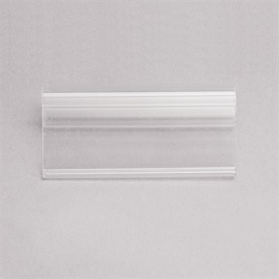 3-inch clear label holder designed for hanging wire baskets