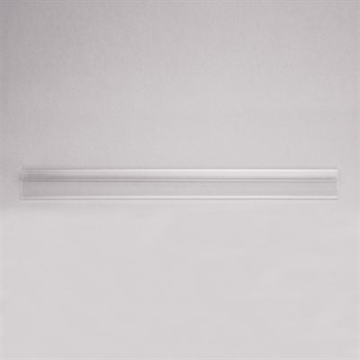 14-inch clear label holder for wire baskets, compatible with models 18340 to 18343