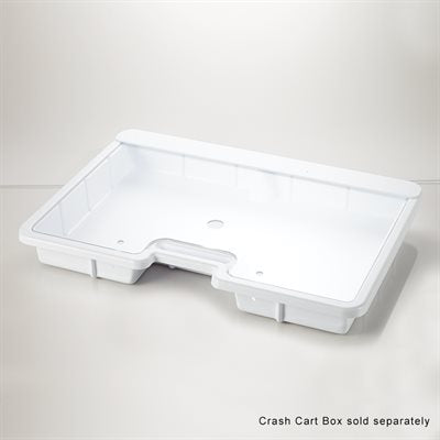 Clear Slide-In Lid for HCL Full-Size Crash Cart Box – Tamper-Evident