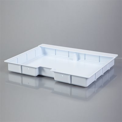 Shallow Box for Metro Lifeline Cart – 19? x 2½? x 15?, Seal-Ready