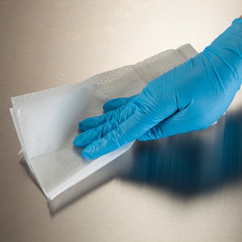 PROSAT 70 percent IPA presaturated cleanroom wipes 9 x 11