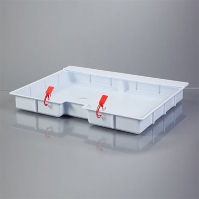 Shallow Crash Cart Box with Clear Slide-In Lid – Fits Metro Lifeline 3? Drawer