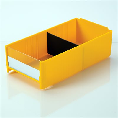 Pack of 27 white side-to-side dividers designed for 1320 Patient Bin organization