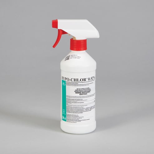 Sterile HYPO-CHLOR 0.52 percent cleanroom spray