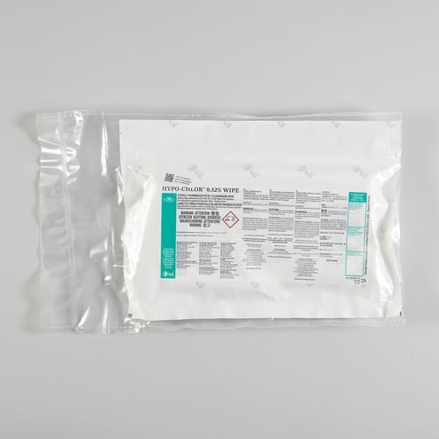 Sterile HYPO-CHLOR 0.52 percent 12 x 12 wipes