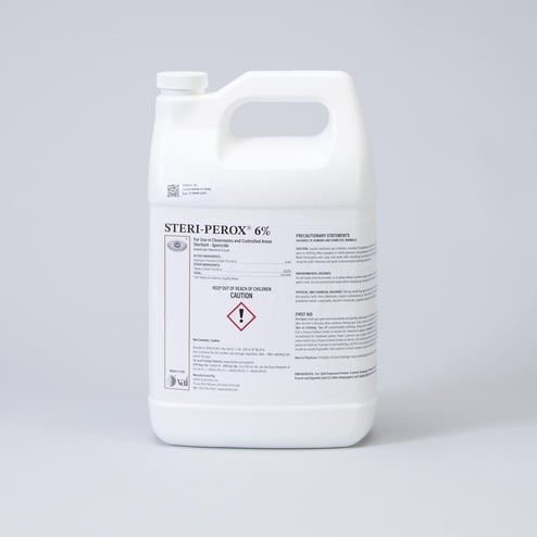 Sterile STERI-PEROX 6 percent hydrogen peroxide cleanroom solution