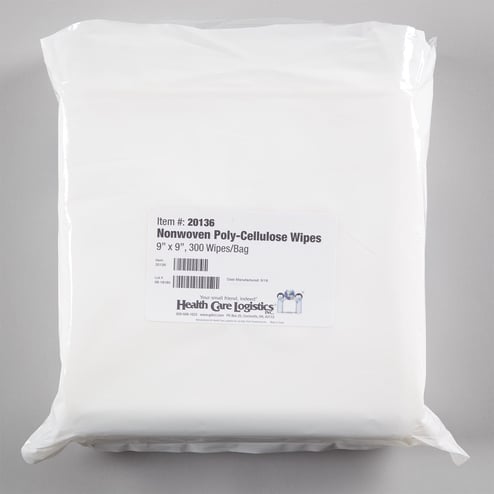HCL low-lint cleanroom wipes