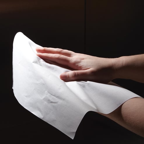 HCL low-lint cleanroom wipes