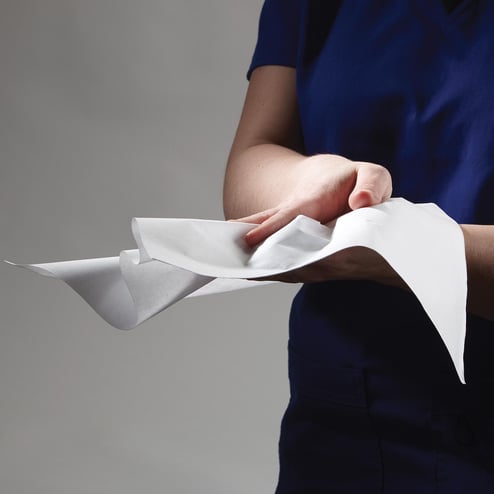 sterile HCL low-lint cleanroom wipes