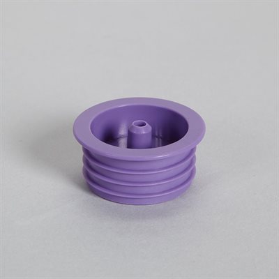 ENFit bottle adapter with connector, 24–26mm size, pack of 100