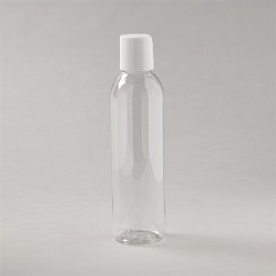 Buy Cosmo Round Plastic Bottles w / Disc Caps, 6 oz.