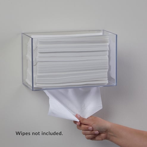 HCL C-Fold cleanroom wipe dispenser