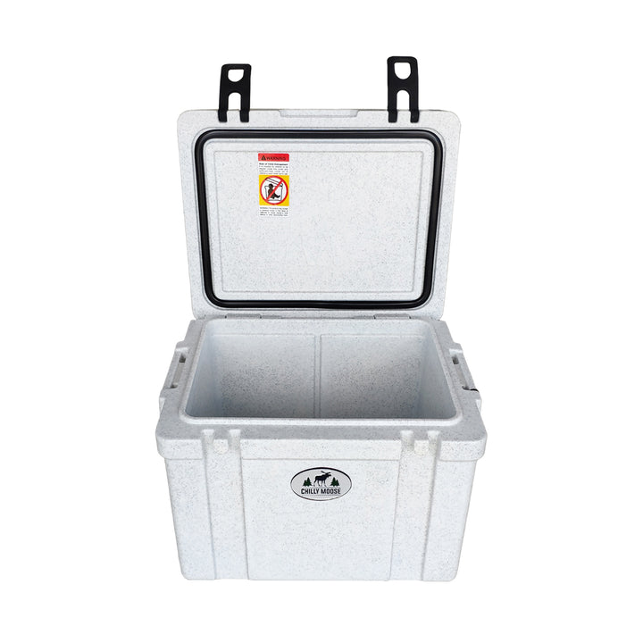 Chilly Moose cooler open lid interior insulated design