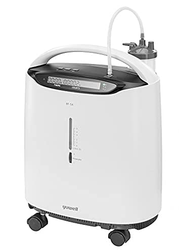 Oxygen Concentrator–Adjustable Flow 0.5 to 5 LPM Quiet Operation