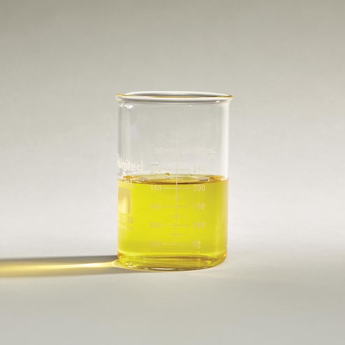 400mL glass beaker with white enamel measurement scale and pouring spout