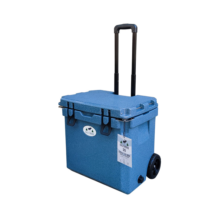 medical transport cooler multiple color variants display