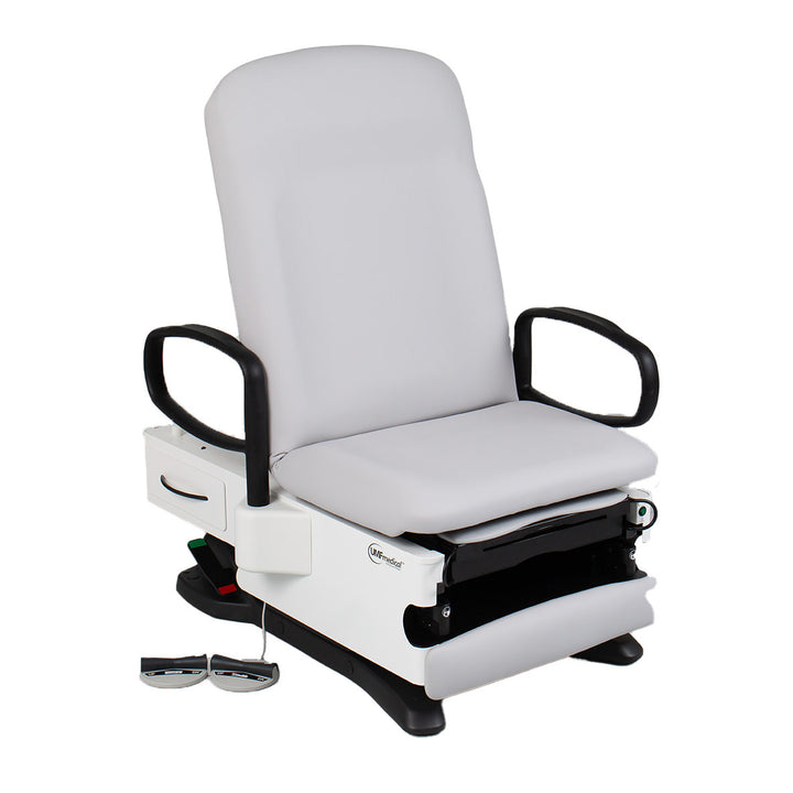 4040 Series table with drawer system, hi-lo lift, and safety-first design – functional medical furniture