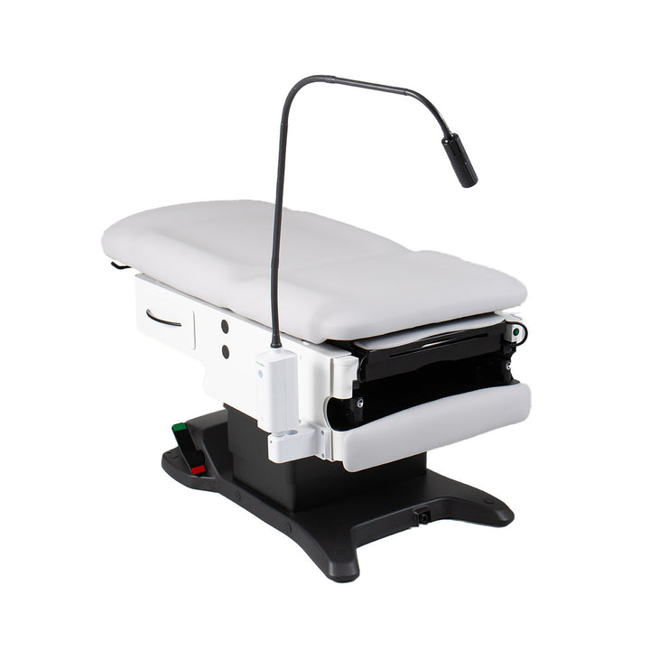 Medical exam table from 4040 Series featured in modern clinic environment – US and Canada ready