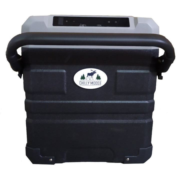 Chilly Moose 45L portable fridge freezer dual zone with wheels