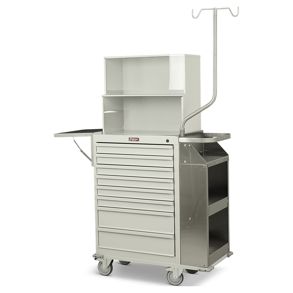 6035-TC Cast Cart with eight drawers, top compartment, and orthopedic casting accessories.