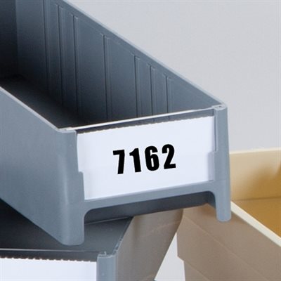 Fanfolded bin labels for #1305 and #1315 patient bins – non-adhesive slip-in style, 1000 pack